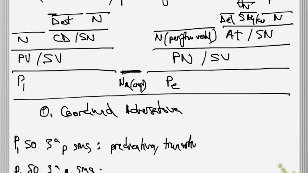 Análisis sintáctico: oración coordinada adversativa