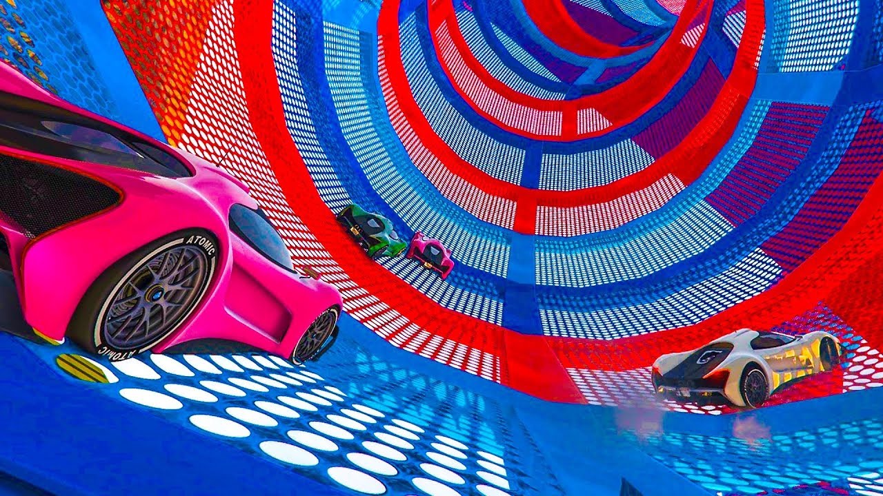 The END Of Sanity Stunt Race - GTA V Online Funny Moments | JeromeACE