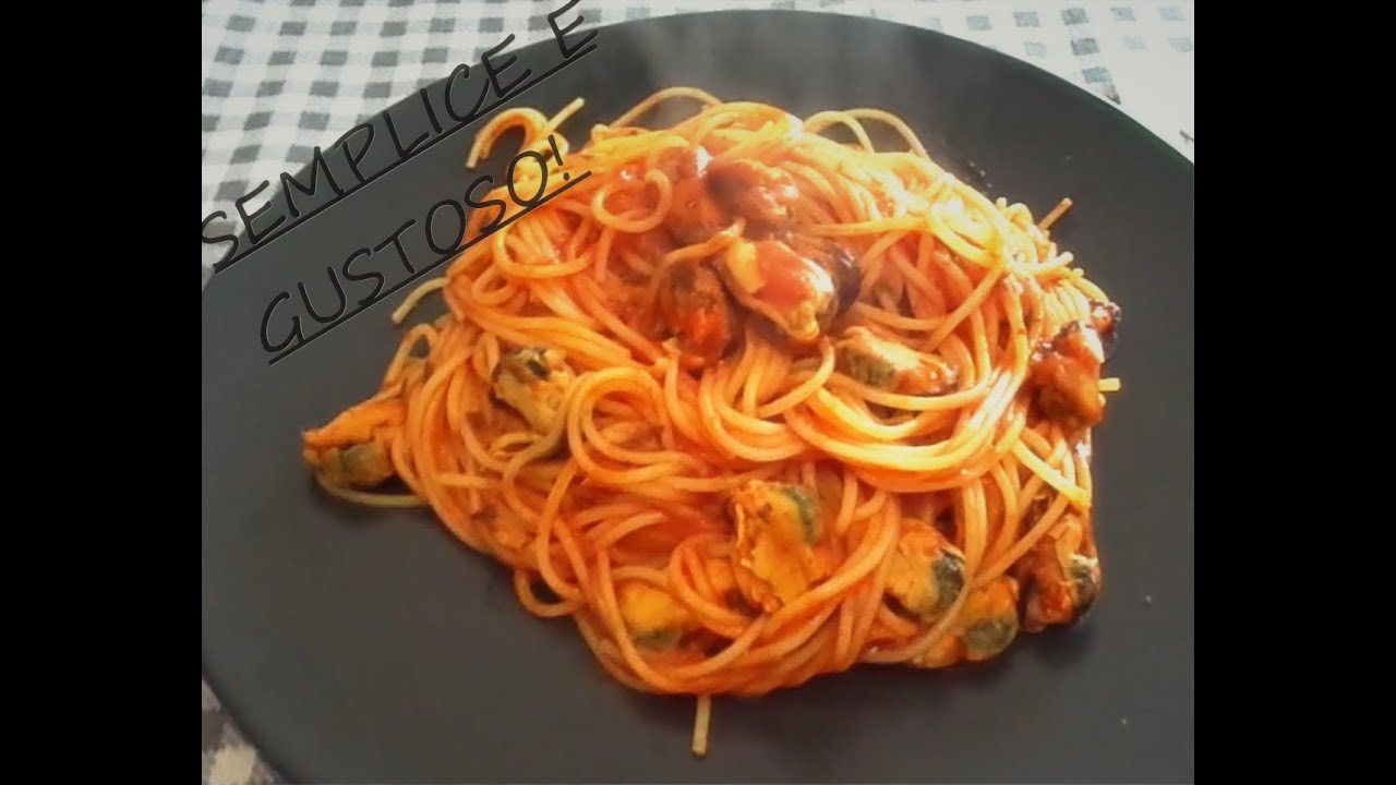 SPAGHETTI AL SUGO DI COZZE!
