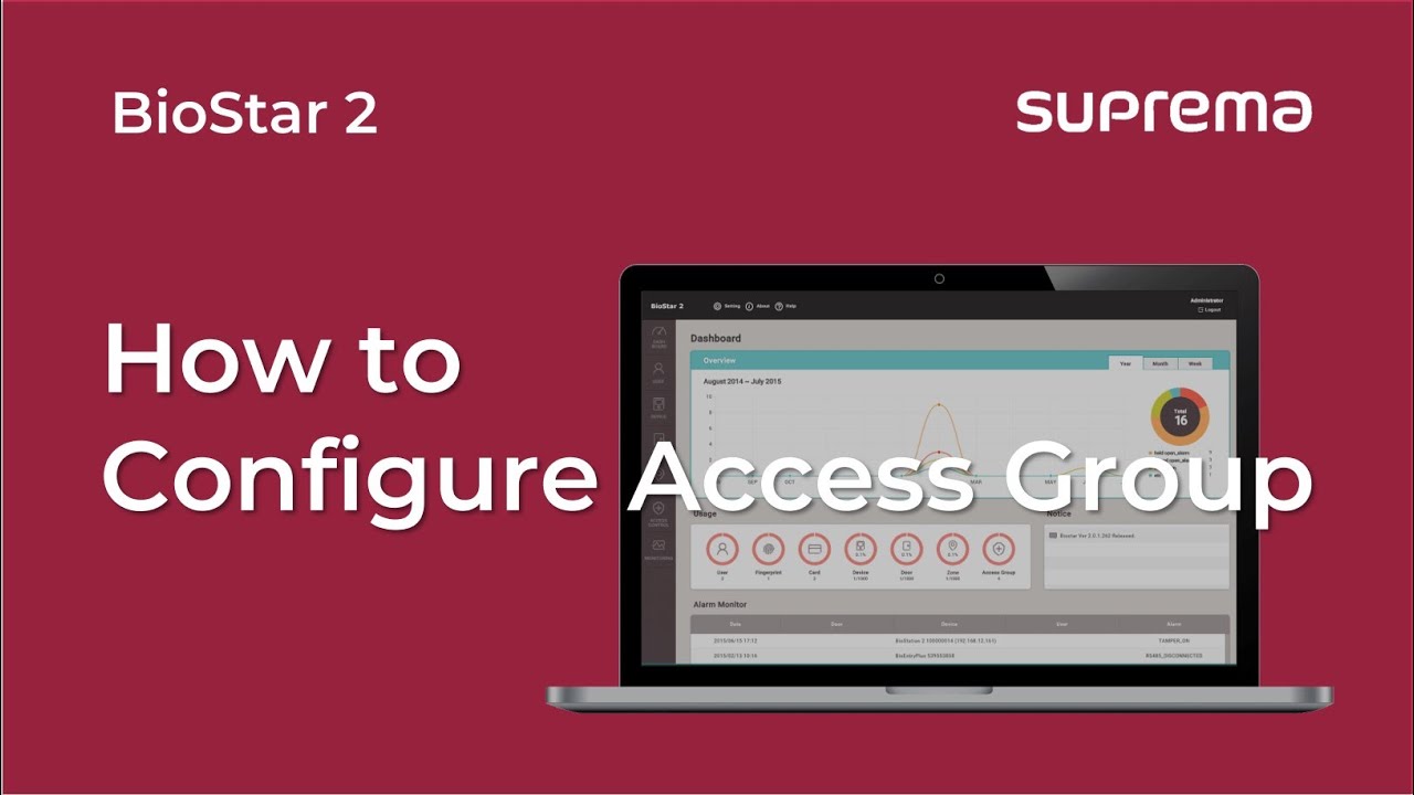 [BioStar 2] Tutorial: How to Configure Access Group l Suprema