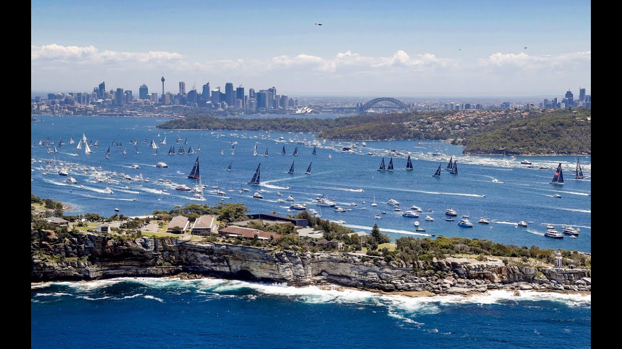 Rolex Sydney Hobart Race with Hans Bouscholte.