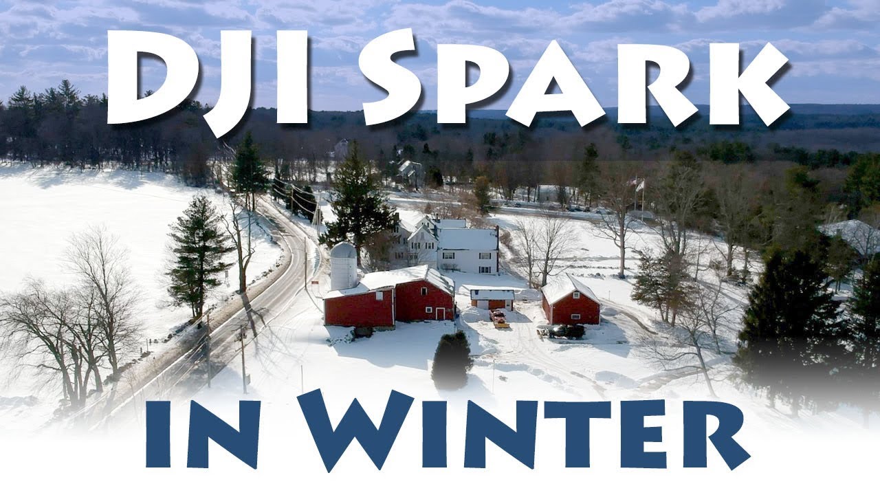 DJI Spark in Winter