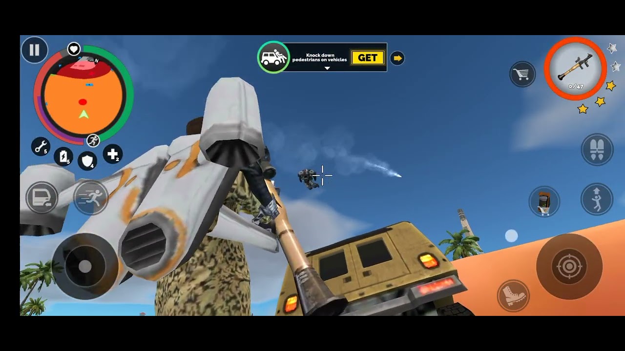 🪖Army ka Jeep Lekar Bhage to Aage Police Vale Ne Ghera most popular game 🎮🪖🚨🚓🎯