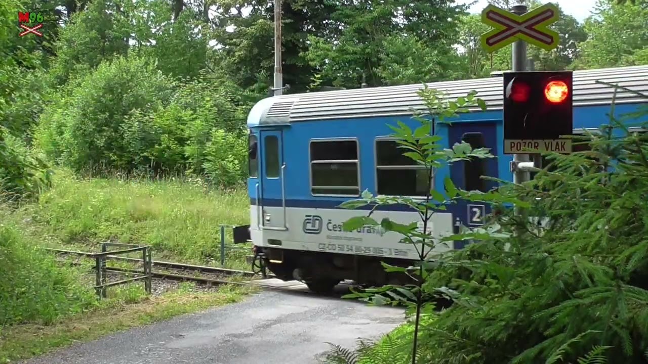 Železniční přejezd Milotice nad Opavou #1 [P7566] - 4.7.2022 / Czech railroad crossing