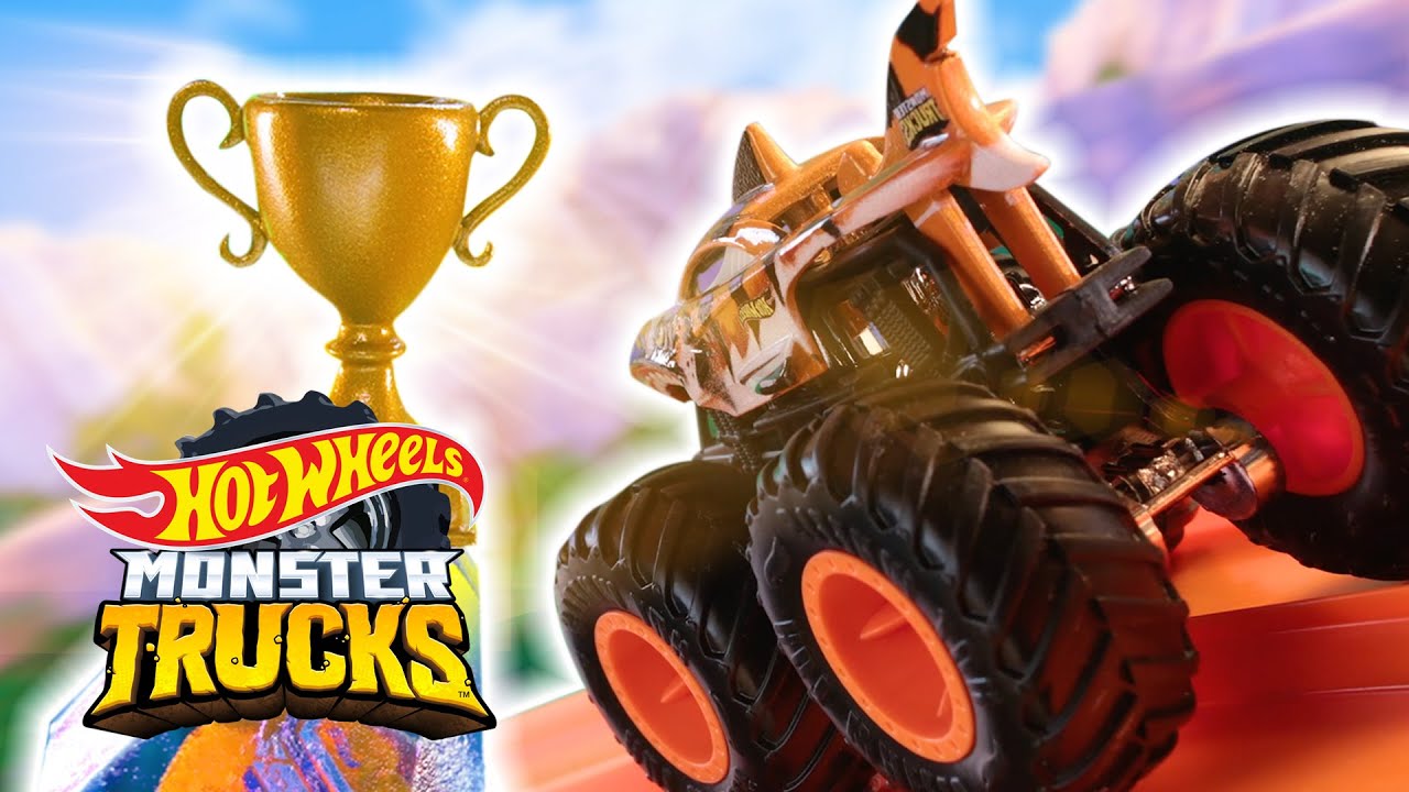 Alla ricerca del trofeo perduto! 😱🏆 | L’Isola di Monster Trucks | @HotWheelsItalia
