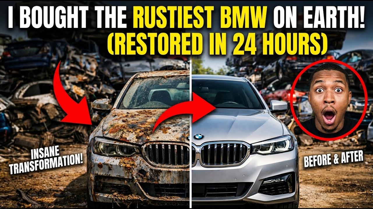 Abandoned BMW 5 Series G60 Restoration ASMR | Junkyard to Showroom
