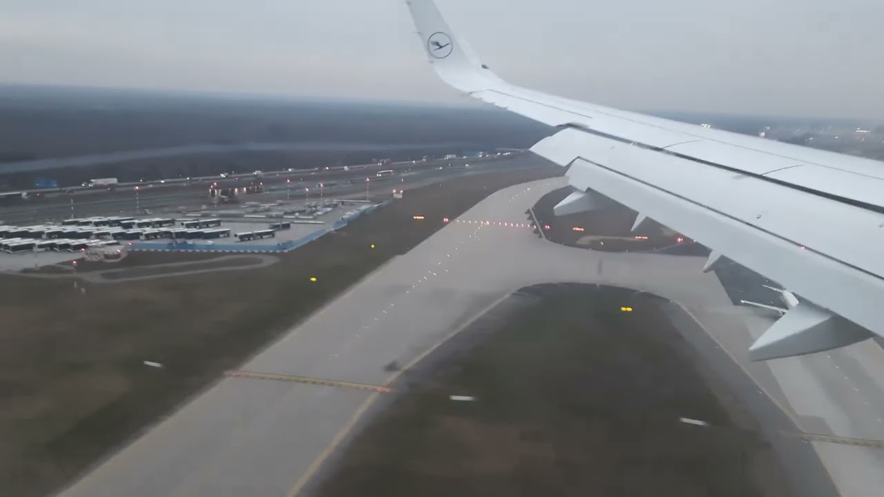الهبوط في فرانكفورت FRA قادماً من أثينا ATH  Lufthansa - Airbus a321-271NX (D-AIEM) - 22 Jan 2025