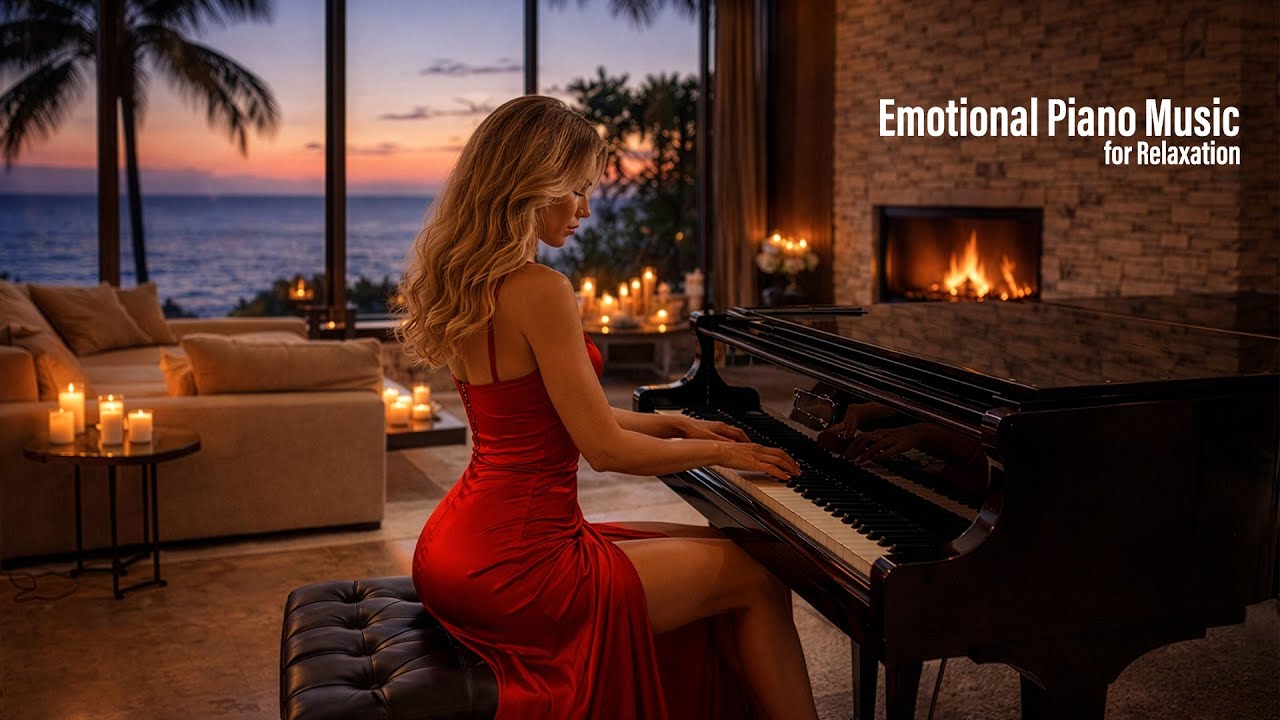 Emotional Piano Music for Relaxation – Calm & Inspiring Background Music