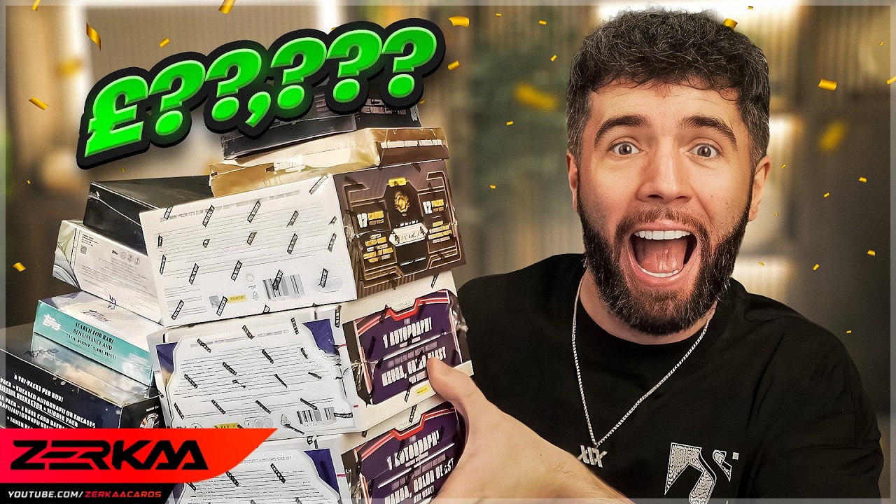 I OPENED 100 PACKS OF FOOTBALL CARDS!