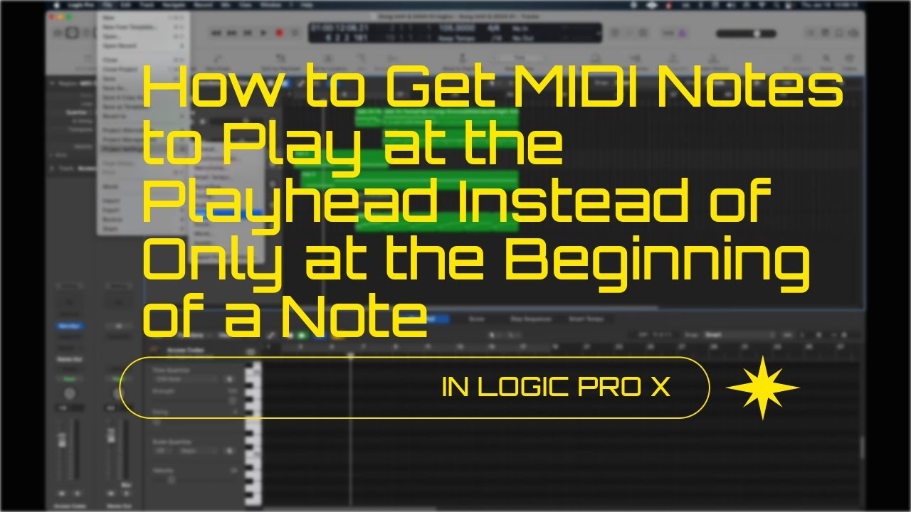 Get MIDI Notes to Play at the Playhead instead of only at the beginning of a note - Logic Pro X