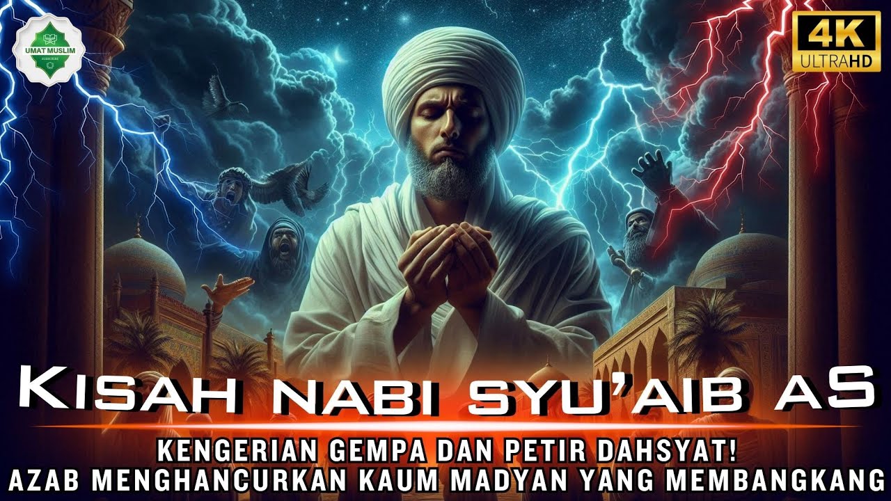 Kisah Nabi Syu'aib AS‼️ Tragedi Azab Mengerikan Kaum Madyan.