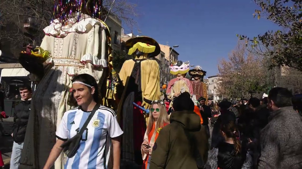 Desfile Gigantes Carnaval Tudela 2023