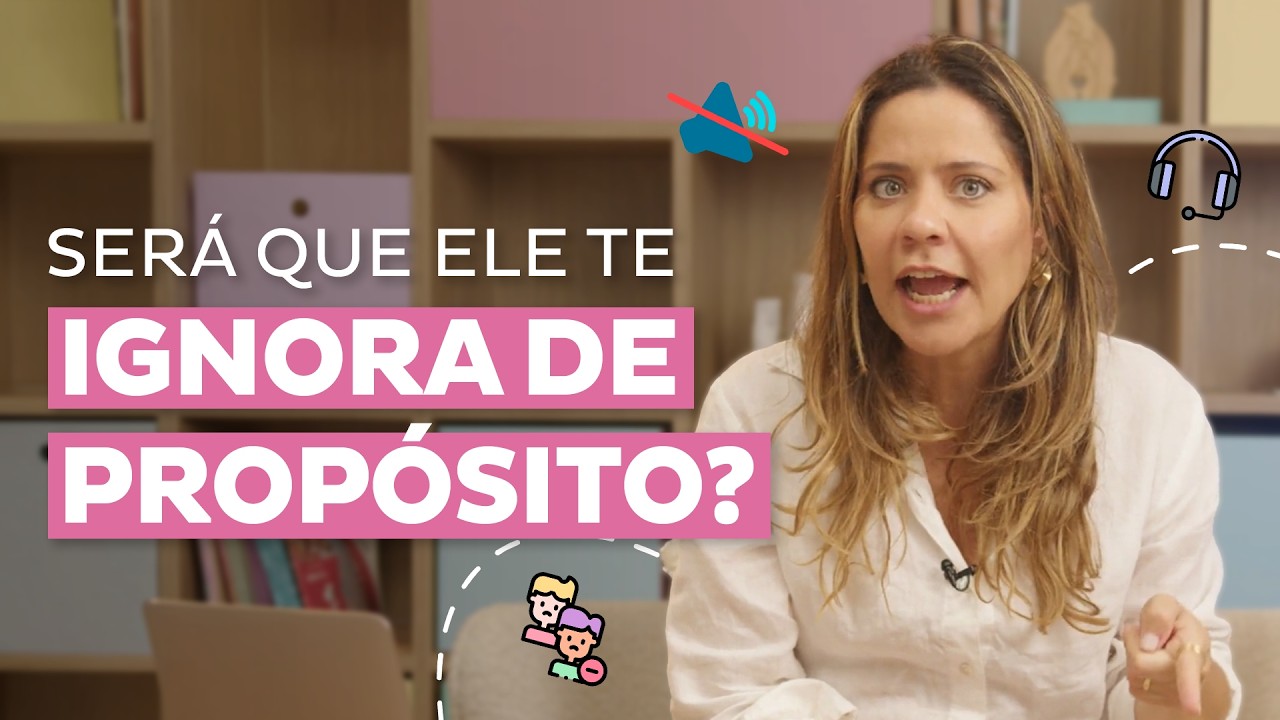 Meu filho não responde quando eu chamo, isso é normal? 🤔
