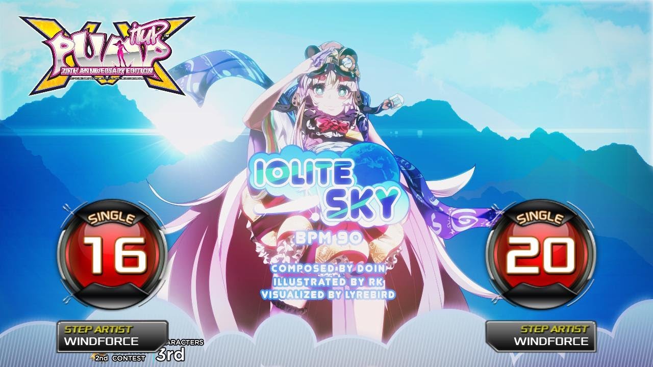 [PUMP IT UP XX] Iolite Sky(아이올라이트 스카이) S16, S20