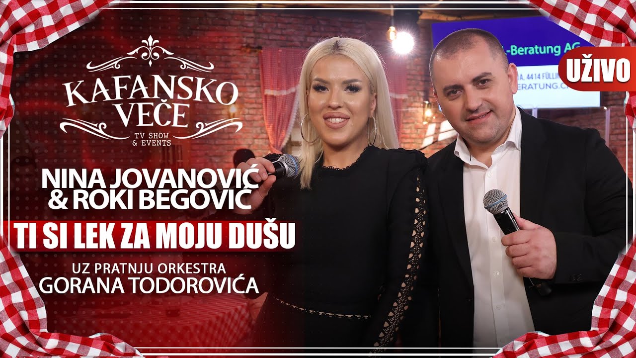 ROKI BEGOVIC I NINA JOVANOVIC - TI SI LEK ZA MOJU DUSU | UZIVO | (ORK. GORANA TODOROVICA) | 2023