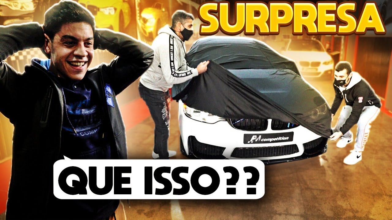 FIZ UMA SURPRESA AO MEU PRIMO !! *ele não esperava por isto*