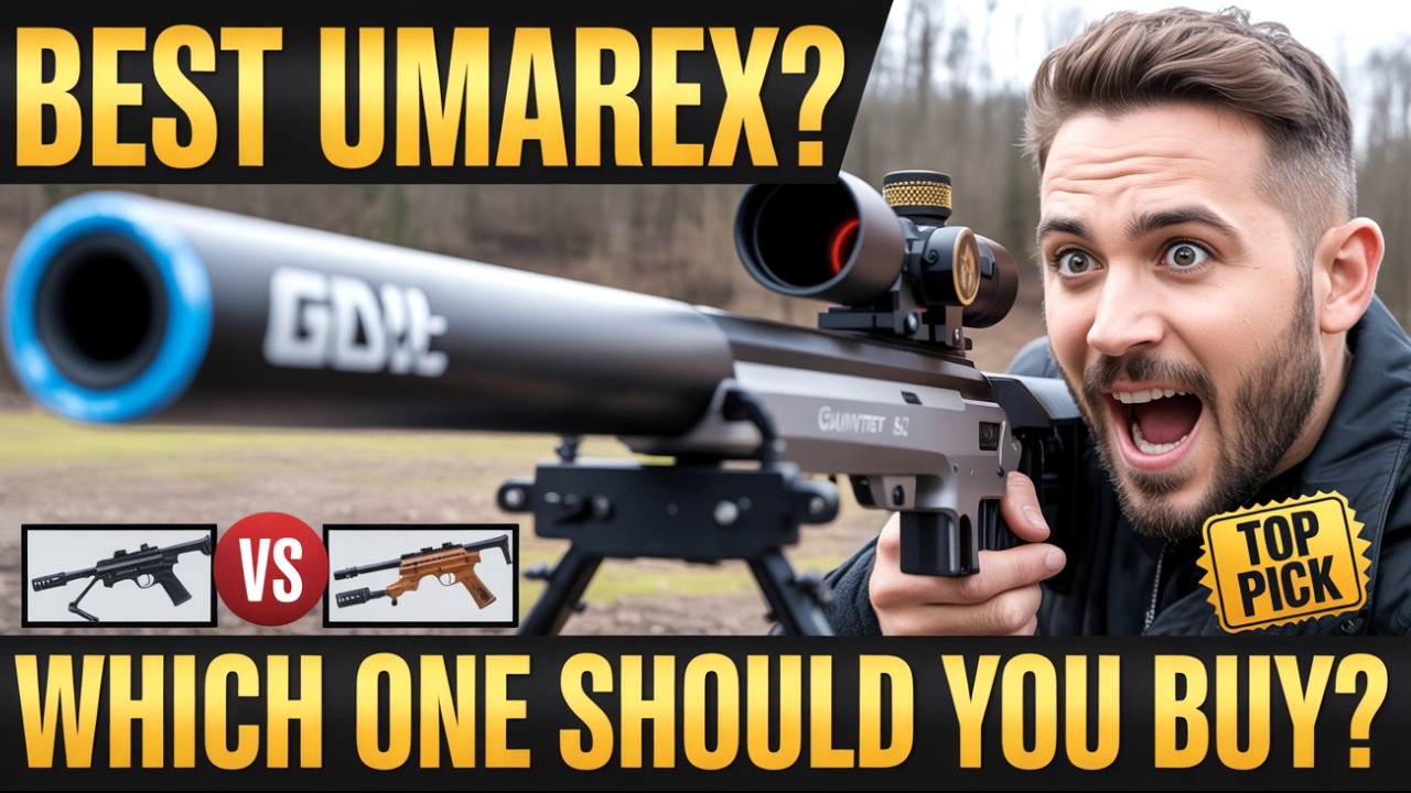 Лучшая пневматическая винтовка Umarex PCP — Gauntlet 2 SL против Origin против Notos против Hamme...