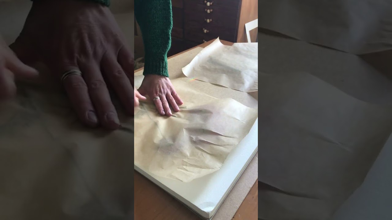 You've never seen an artistic process like this! How I create my floral art prints with real flowers