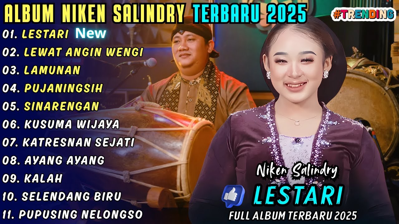 LESTARI - LEWAT ANGIN WENGI || NIKEN SALINDRY || PUSAKA CAMPURSARI FULL ALBUM TERBARU 2025