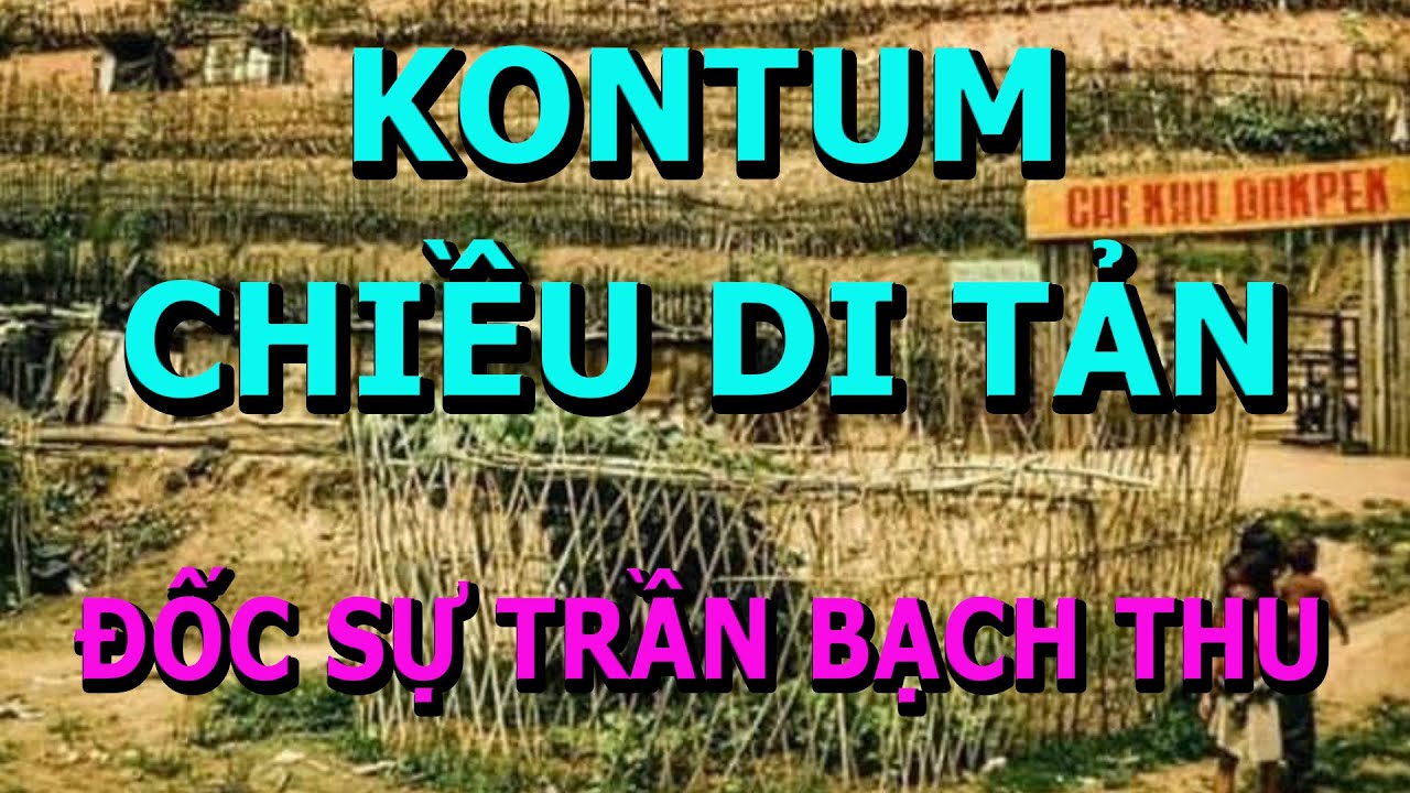 Контум, послеобеденная эвакуация... Печаль - Тран Бах Тху, заместитель главы провинции Контум.