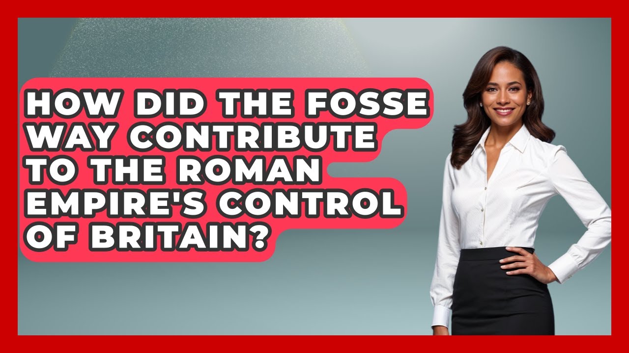 How Did The Fosse Way Contribute To The Roman Empire's Control Of Britain? - All About Rome