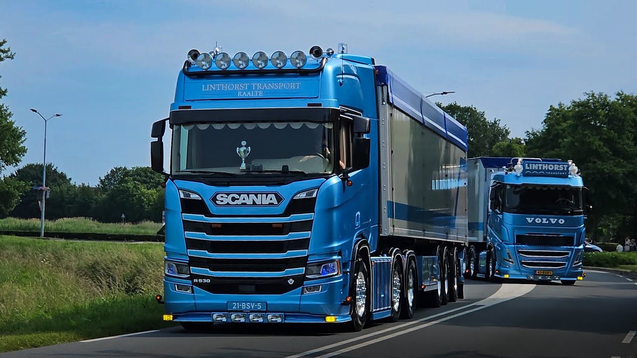 EPIC TRUCK CONVOY - TRUCKSHOW NEDERHEMERT 2025 DEPARTURE
