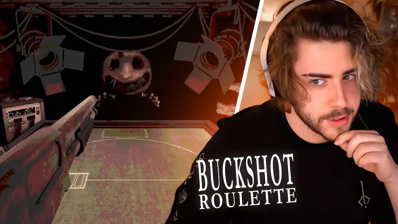 cellbit jogando BUCKSHOT ROULETTE (JOGO DA ROLETA RUSSA)