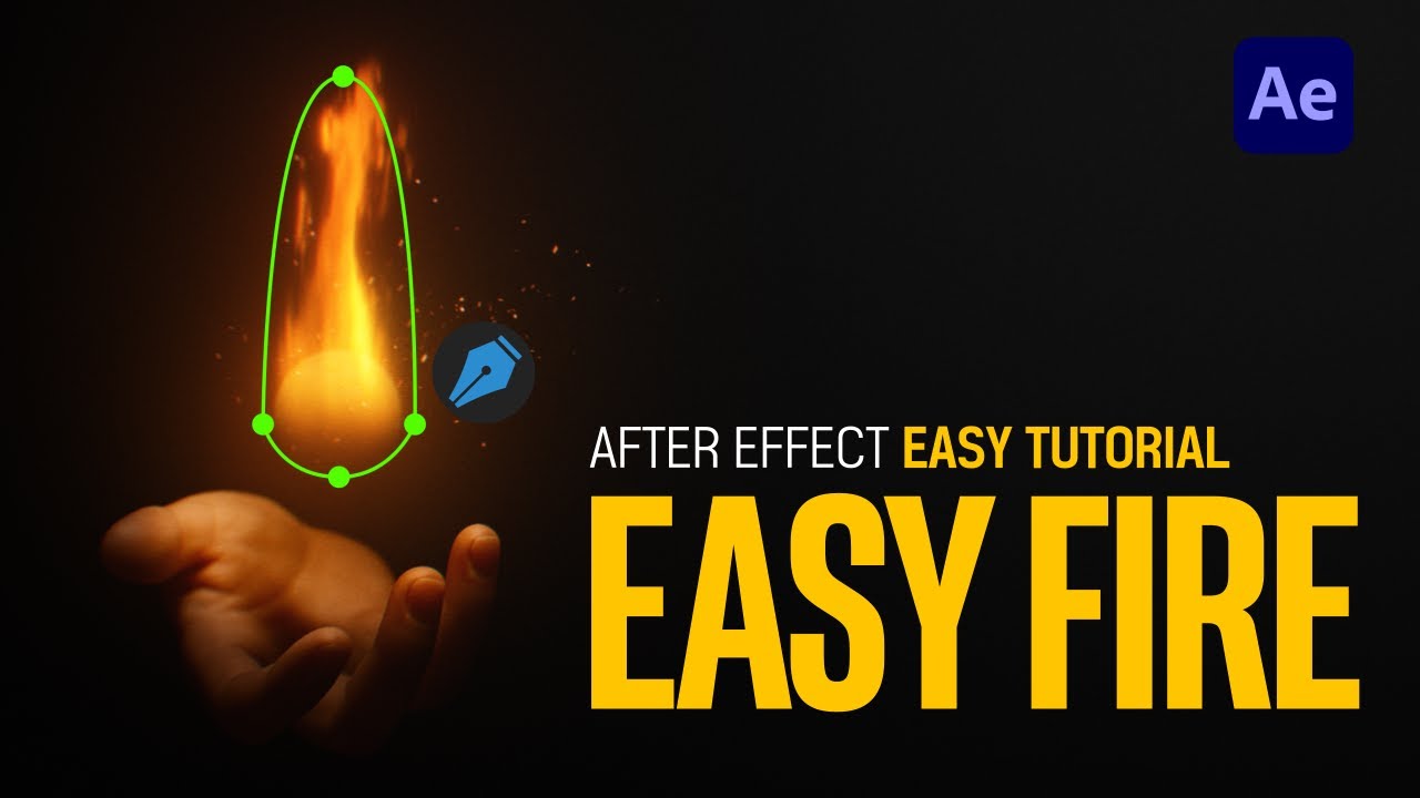 After Effects Easy Fire Tutorial