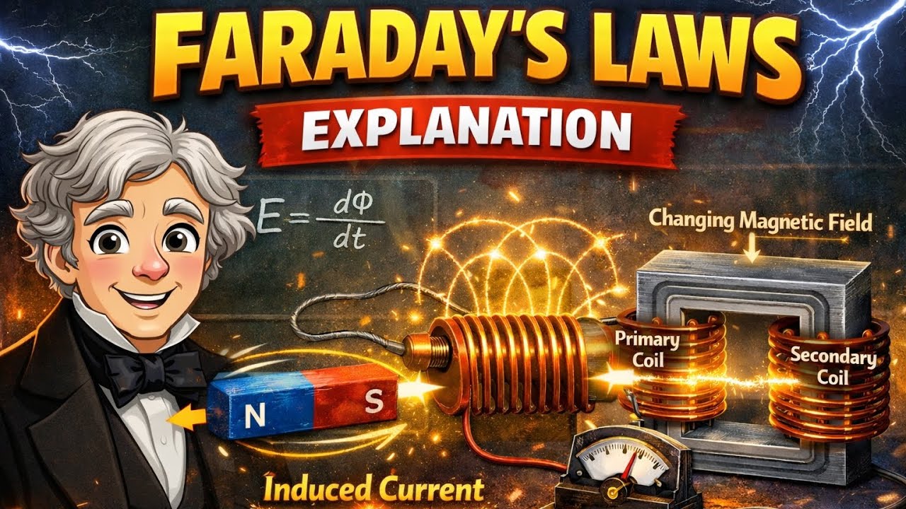 Faraday’s Law Formula Derivation & Explanation