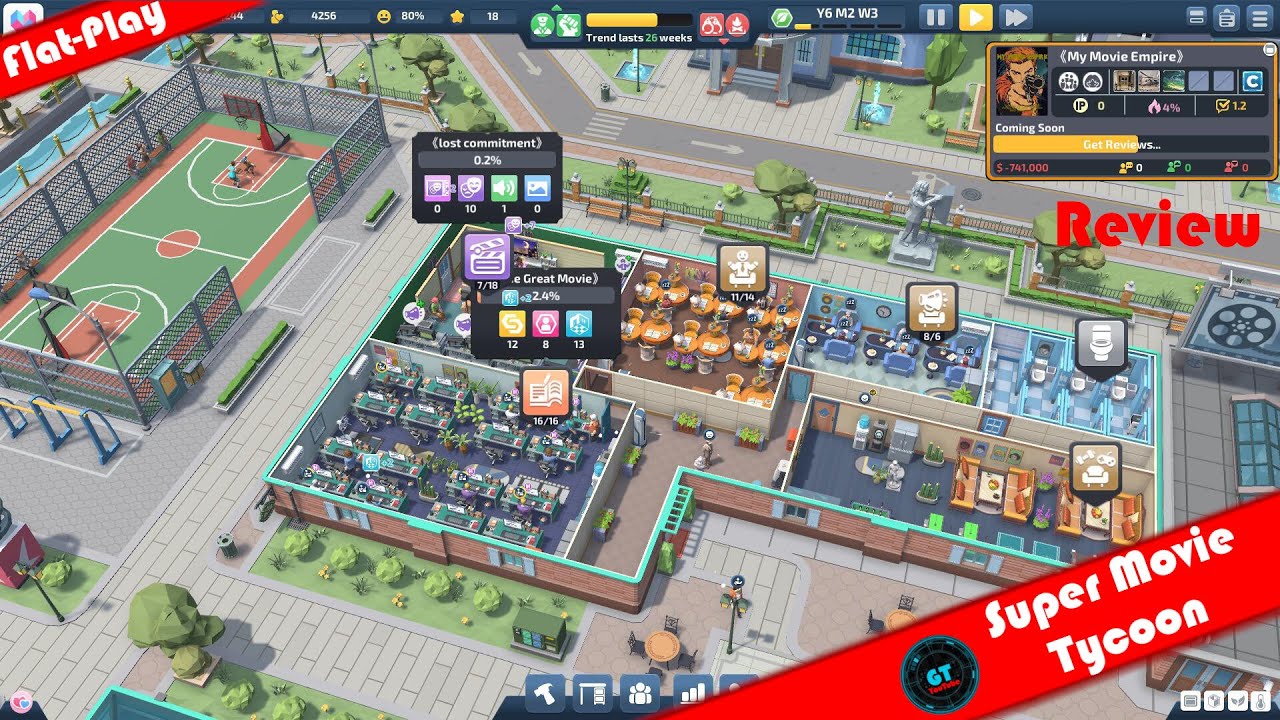 Super Movie Tycoon - Macht schon laune | GT LetsPlay | GER | Review 32:9 | mit Red84