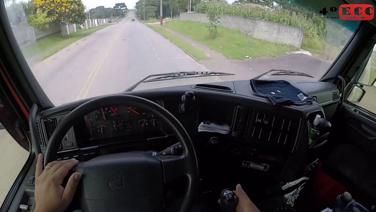 DIRIGINDO CAMINHÃO VOLVO FH 440 CARRETA CAÇAMBA