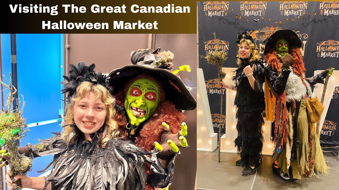 Fun At The Great Canadian Halloween Market - shopping and costumes.