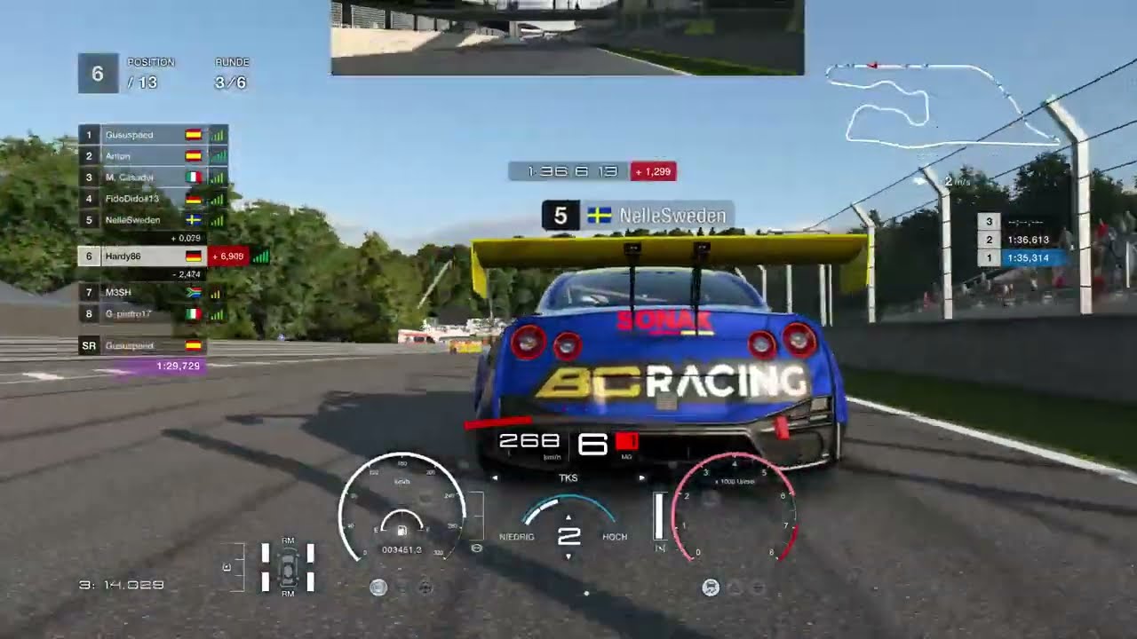 Gran Turismo 7 Online Rennen Deep Forest Raceway 6 Runden Gr.3