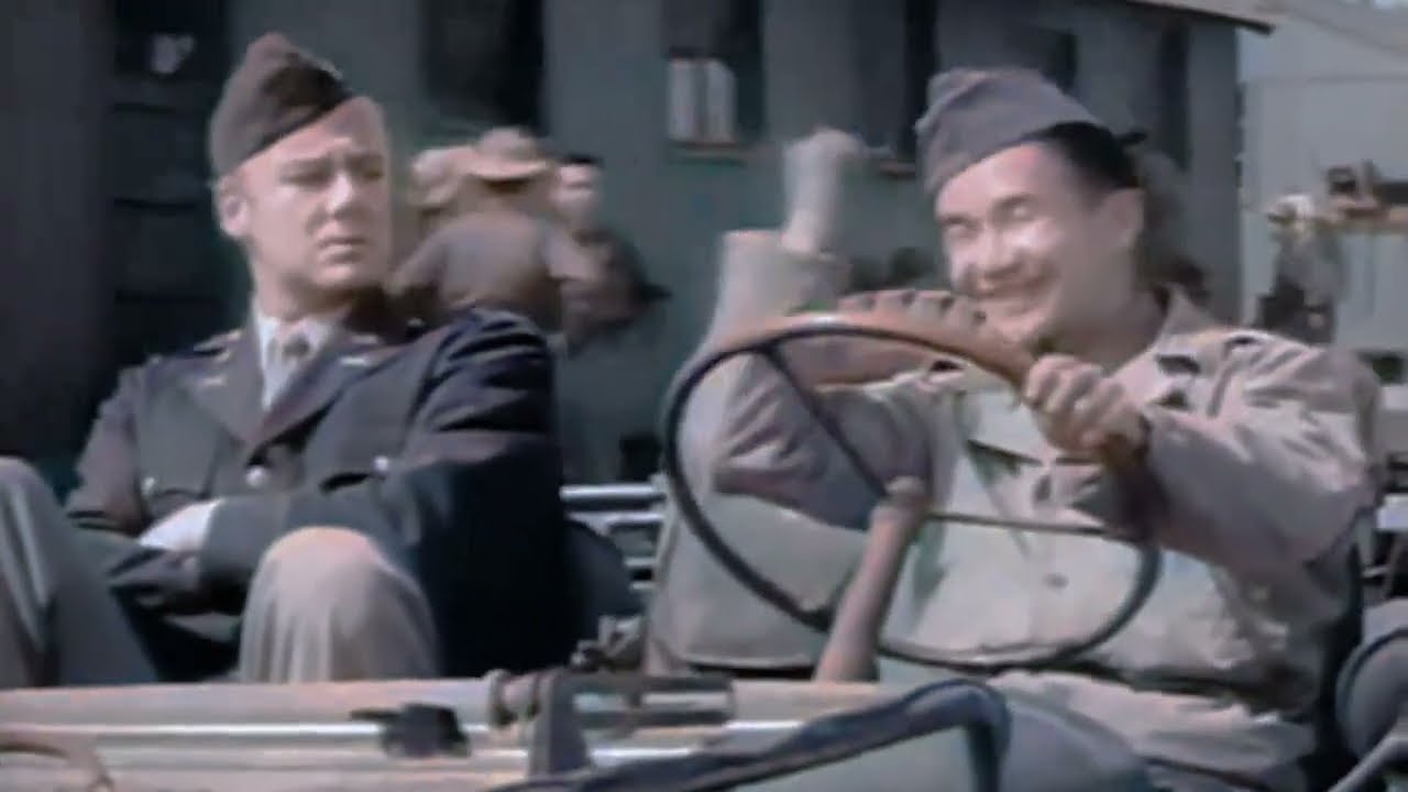 1950s War Film 🎞️ Go For Broke &bull; 4K Colorized