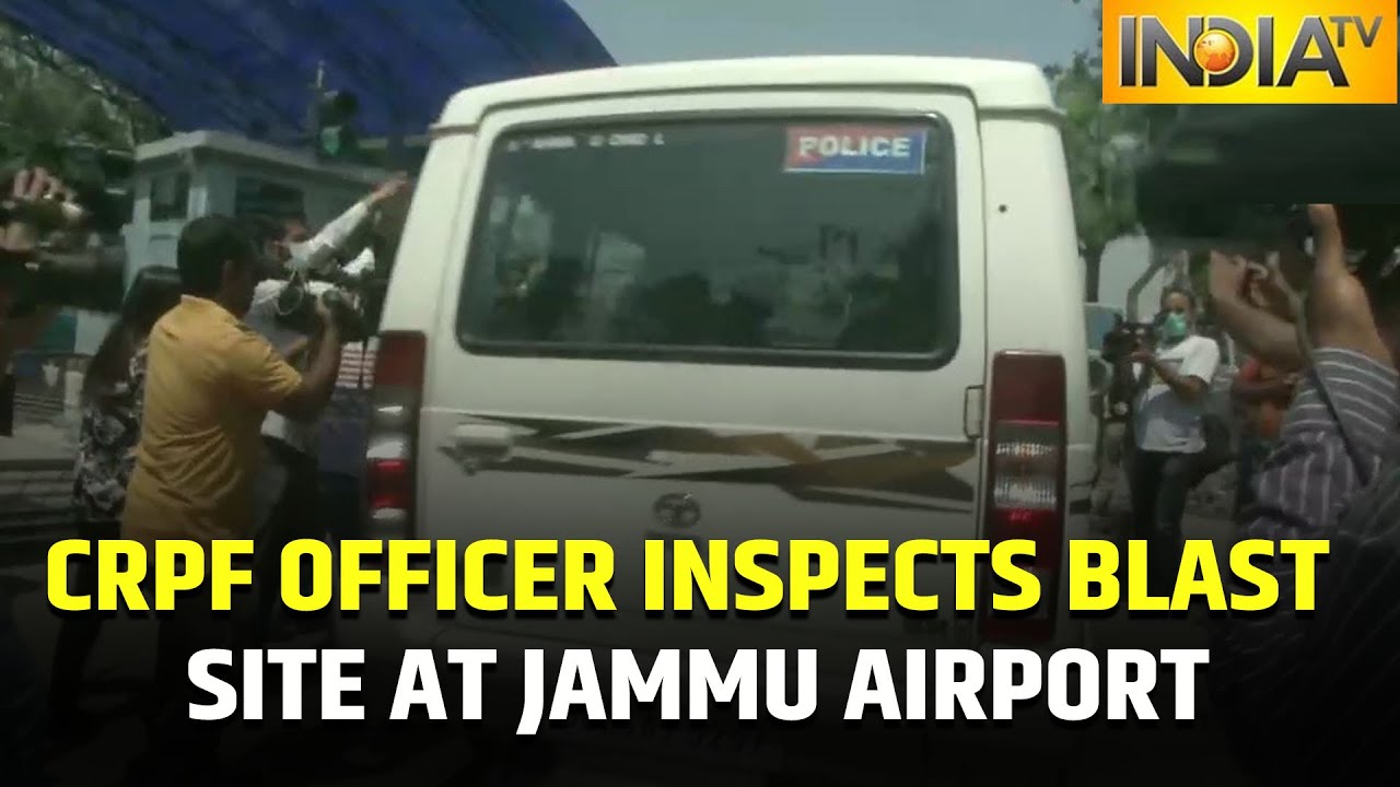 Jammu Blast: CRPF DIG Reaches Blast Site Near Airport