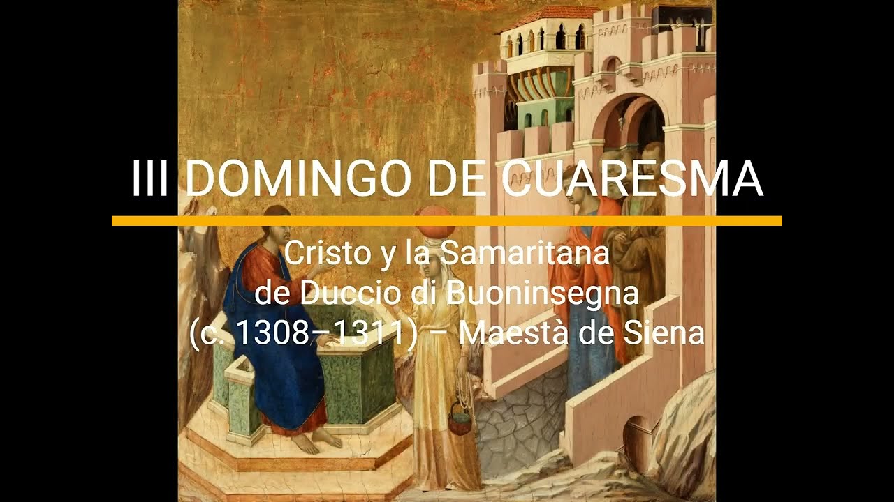 Jesús y la Samaritana | El Evangelio explicado a través del arte (Duccio)