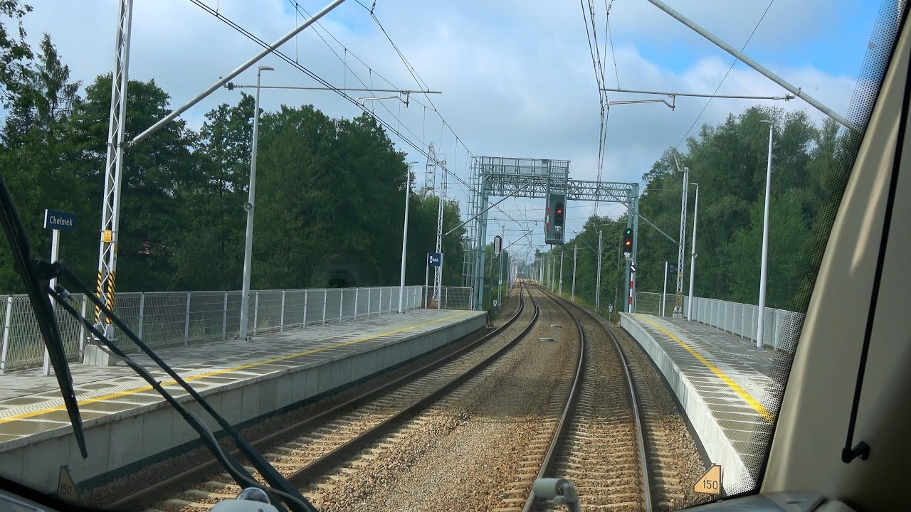 Cabview 4K EN61-001 Kraków Główny - Oświęcim - Kraków Główny + sound - 12.07.2022