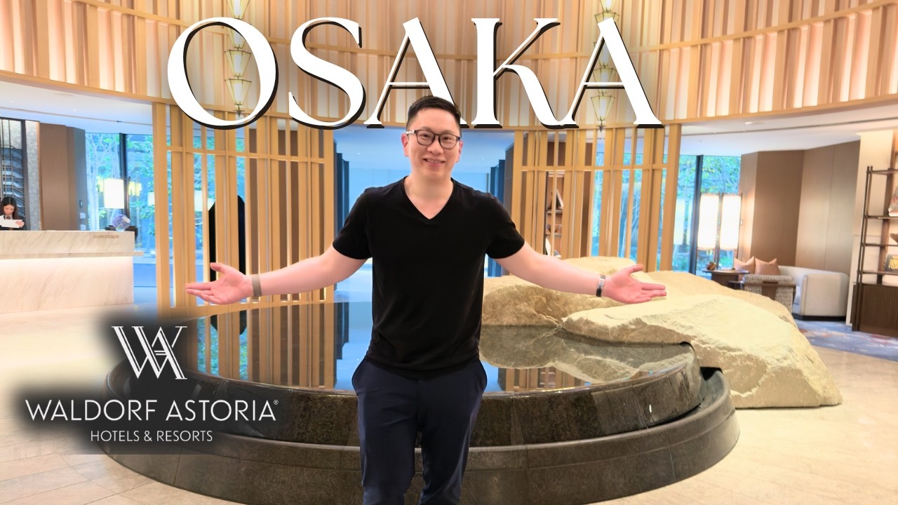 NEW Waldorf Astoria Osaka: Worth $1,000?! Luxury Hotel In Japan