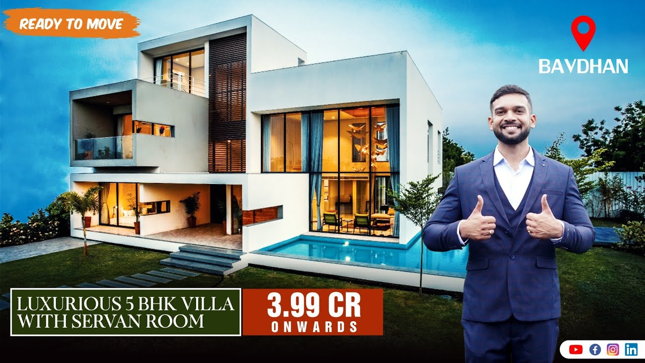 Gera Isle Royale - 5.5 BHK Villa with Servant Room in Bavdhan