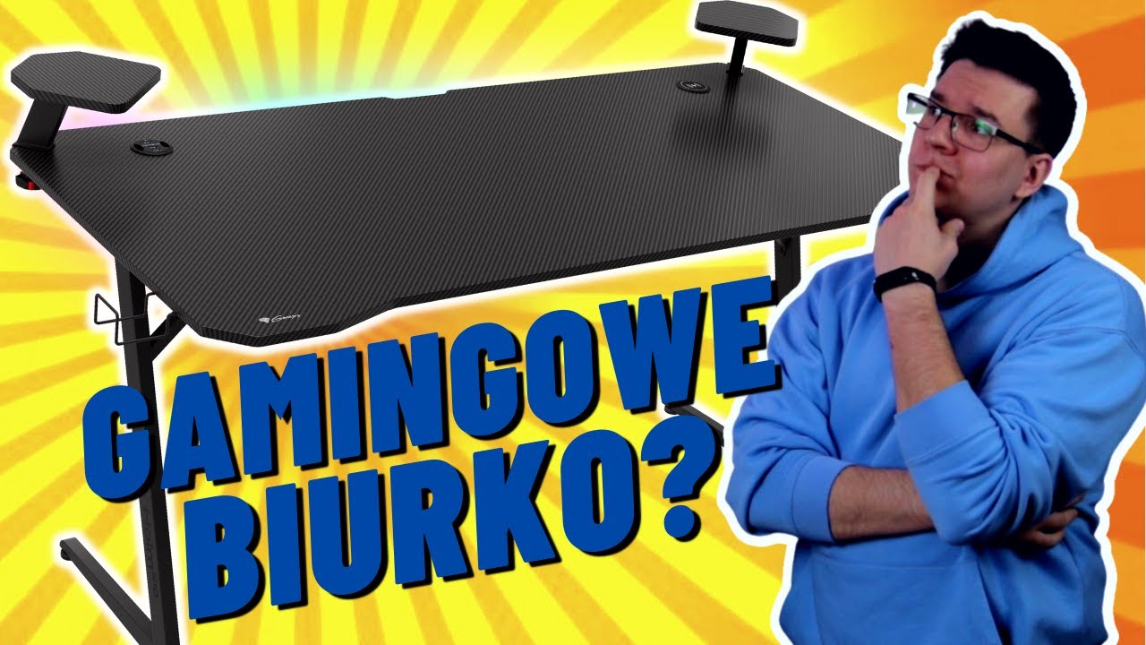 Gaming Desk with LEDs? Holm 510 RGB | Test and Review