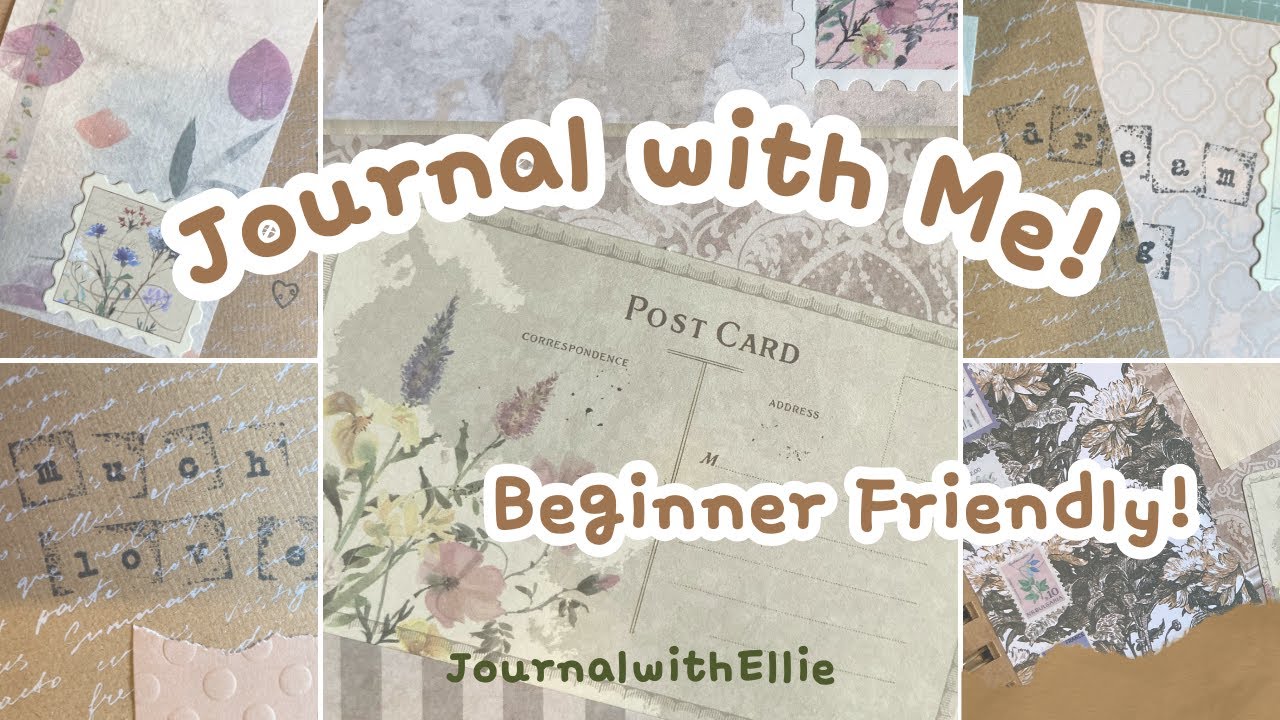 Journal with Me | February Journal Spread (Not Valentines!) #junkjournal #february2026 #cottagecore