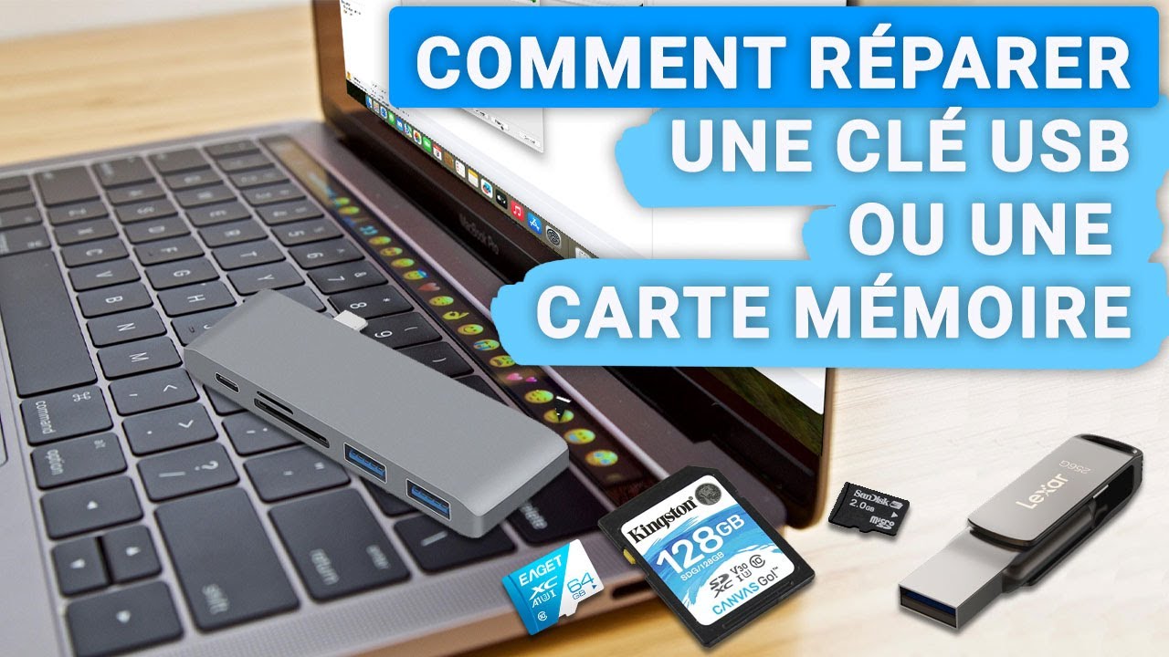 Comment récupérer des données d'une clé USB ou d'une carte mémoire endommagée sur MacOS