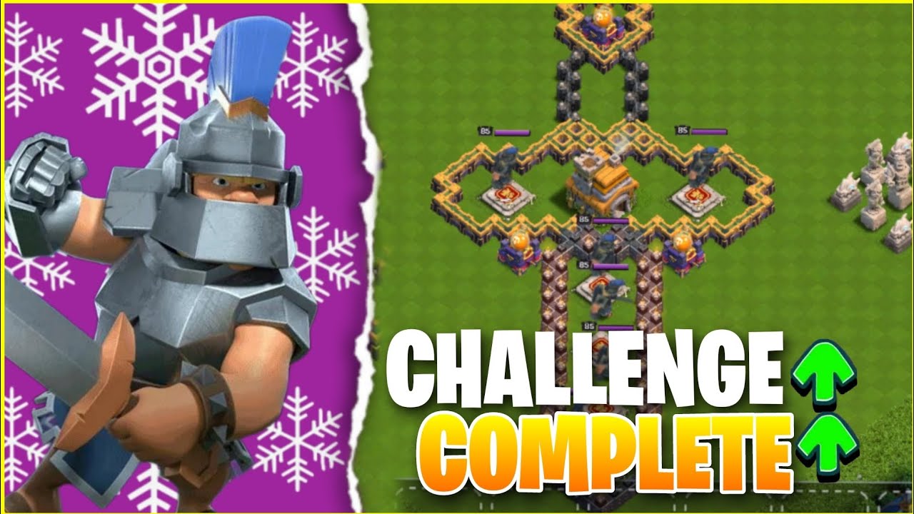 Easy 3 Star - New Dark Age King Challenge | COC Event