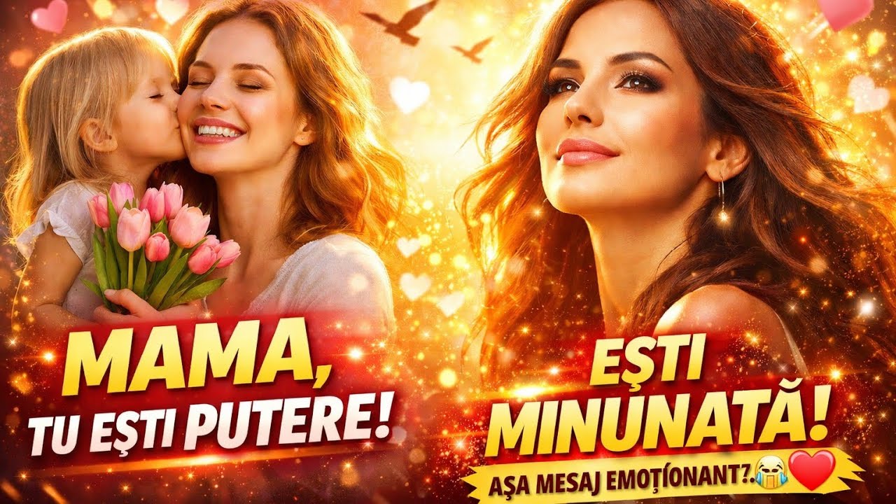 MAMA, TU EȘTI PUTERE! 🌸 Cea Mai Emoționantă Melodie de 8 Martie | Mesaj Pentru Toate Femeile