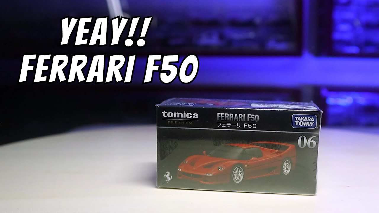 F50 !!!!, DIECAST TOMICA PREMIUM FERRARI F50