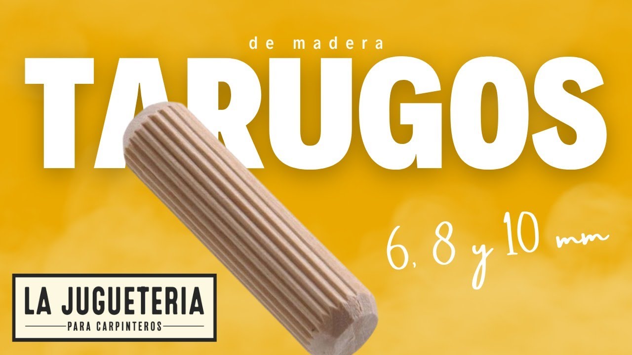 Descubre los secretos de los tarugos de madera: La gu&iacute;a definitiva para uniones en 6-8 y 10 mm