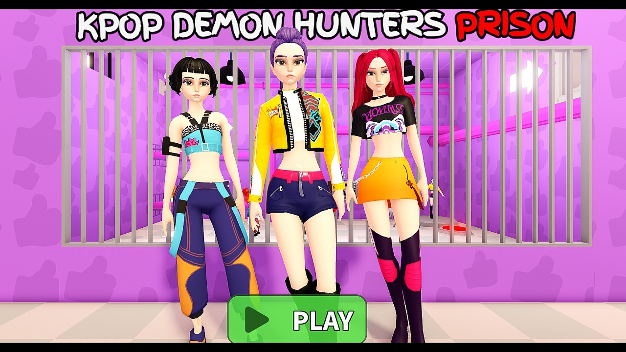 KPOP DEMON HUNTERS VS RUMI PRISON RUN!