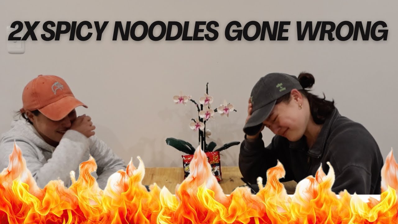 2 x Spicy Noodle Challenge GONE WRONG 🌶️🔥