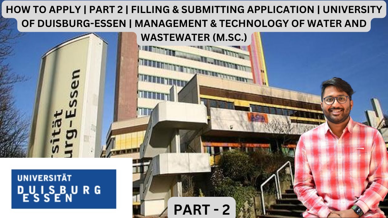 HOW TO APPLY | FILLING & SUBMITTING APP | UNI DUISBURG-ESSEN | MANAGEMENT (M.SC.) | PART 2