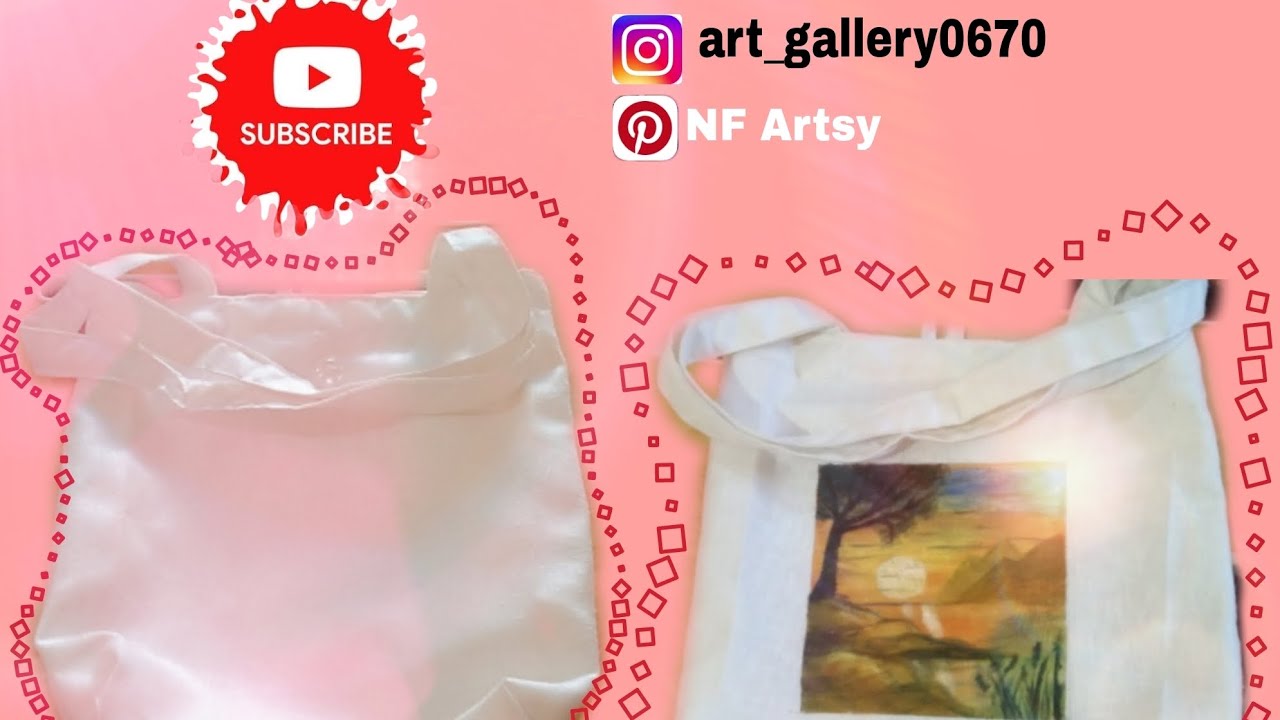 #Teto bag painting ......❤️❤️❤️#tetobag #stiched byme